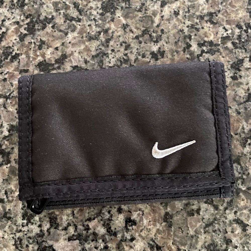 Nike tri fold wallet
